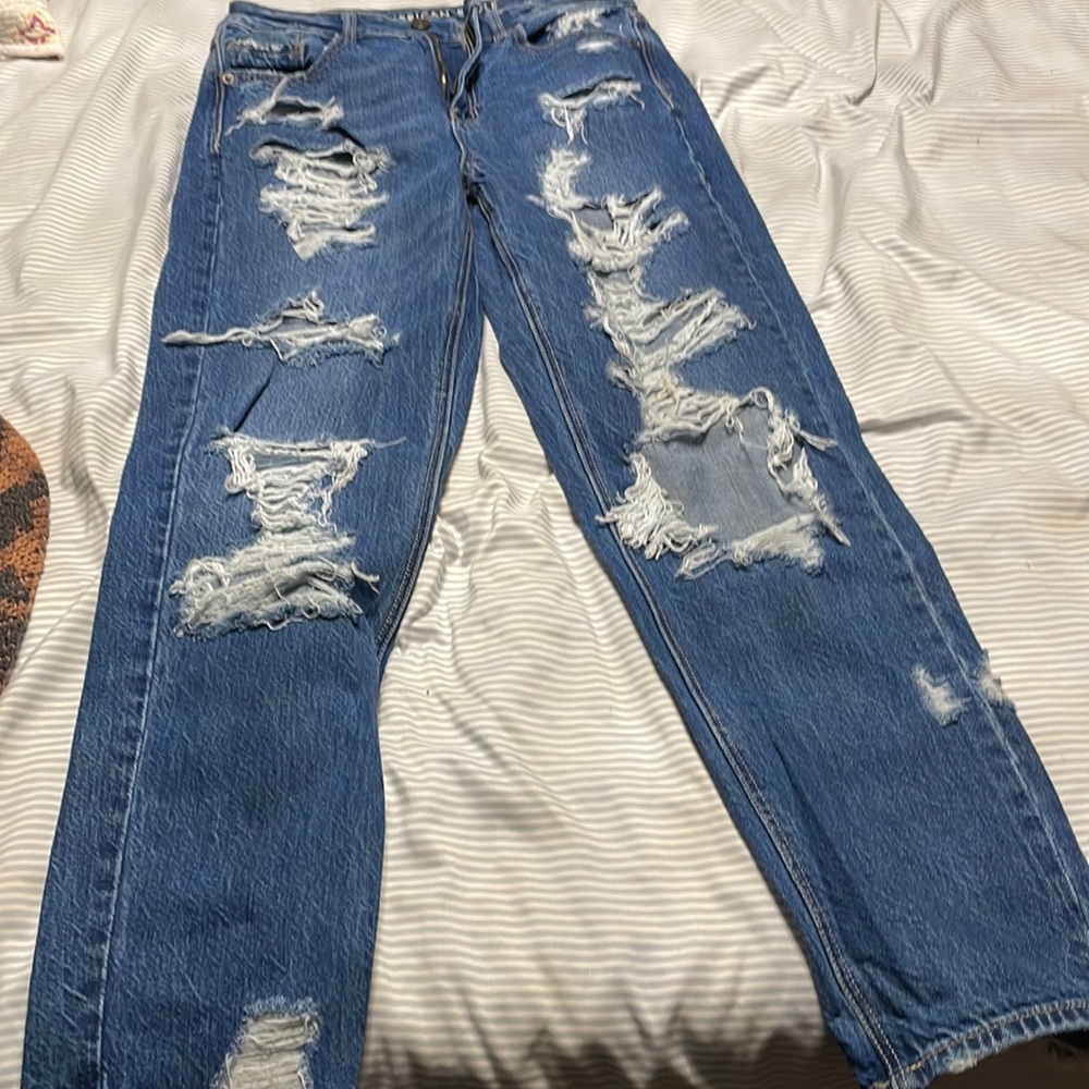 Ae mom jeans